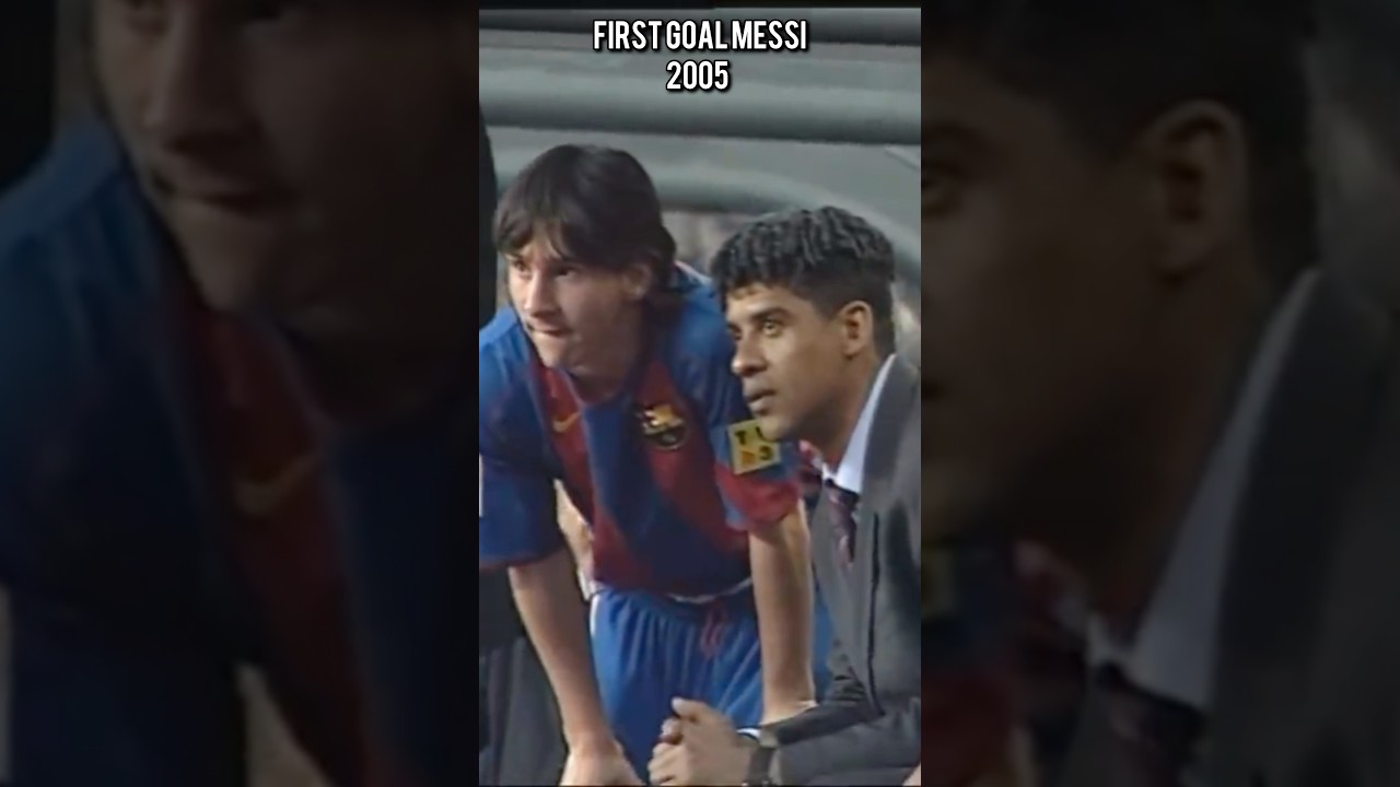 First goal Leo Messi #football #soccer #sports #skills #messi