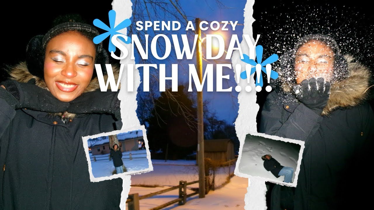 Spend A Cozy Snow Day With Me!! ⋆⁺₊❅⋆ ⁺₊❆⋆