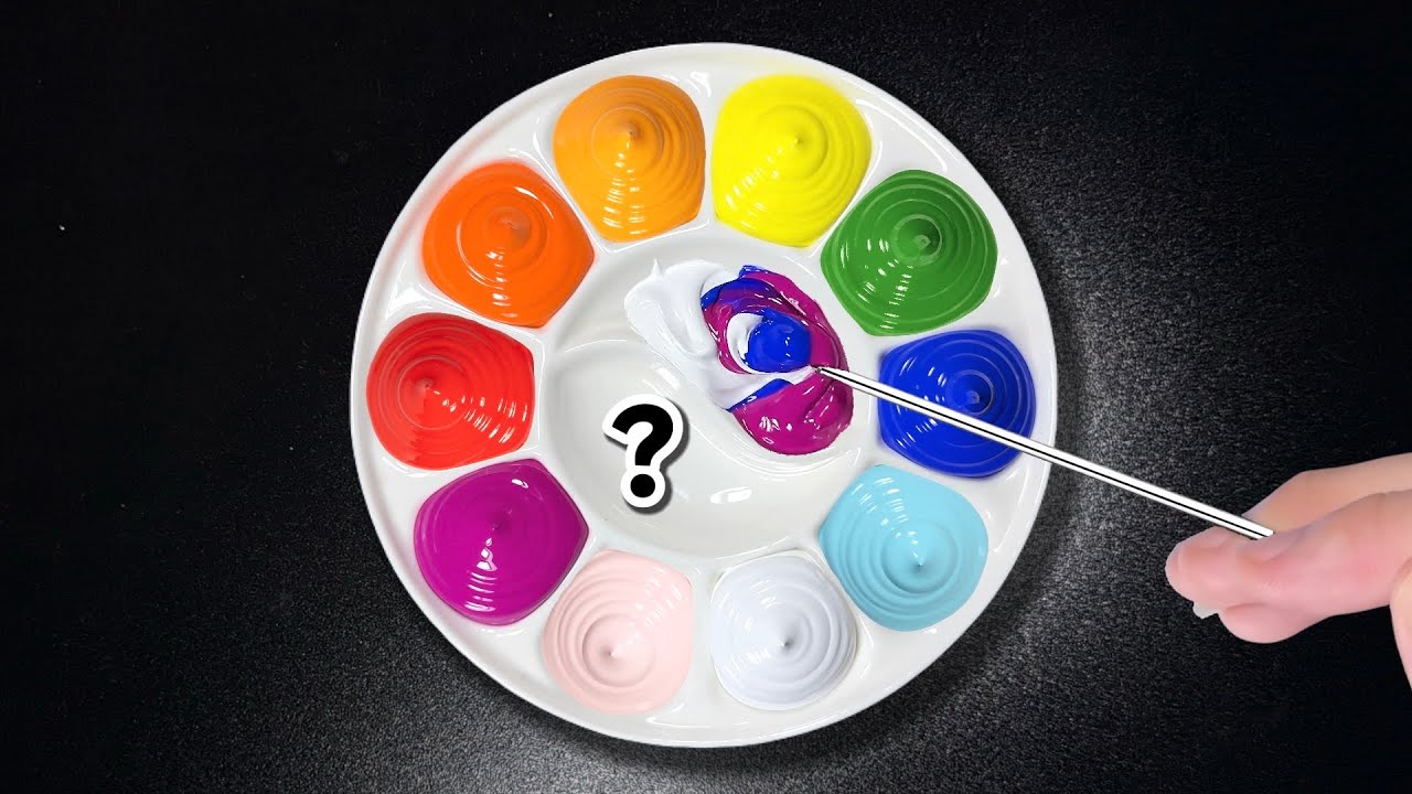 10 New Colors And 2 Mysterious Colors At the End of the Video - Color Mixing