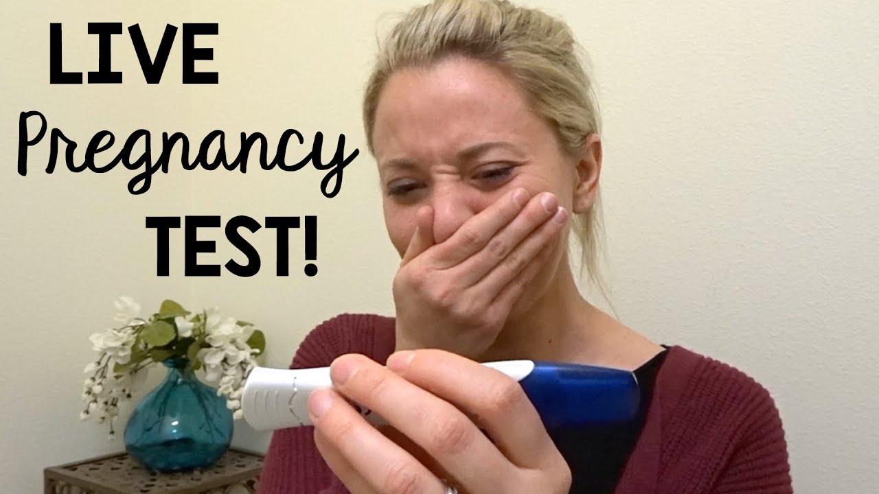 EMOTIONAL LIVE PREGNANCY TEST! | The Nichols' Nook