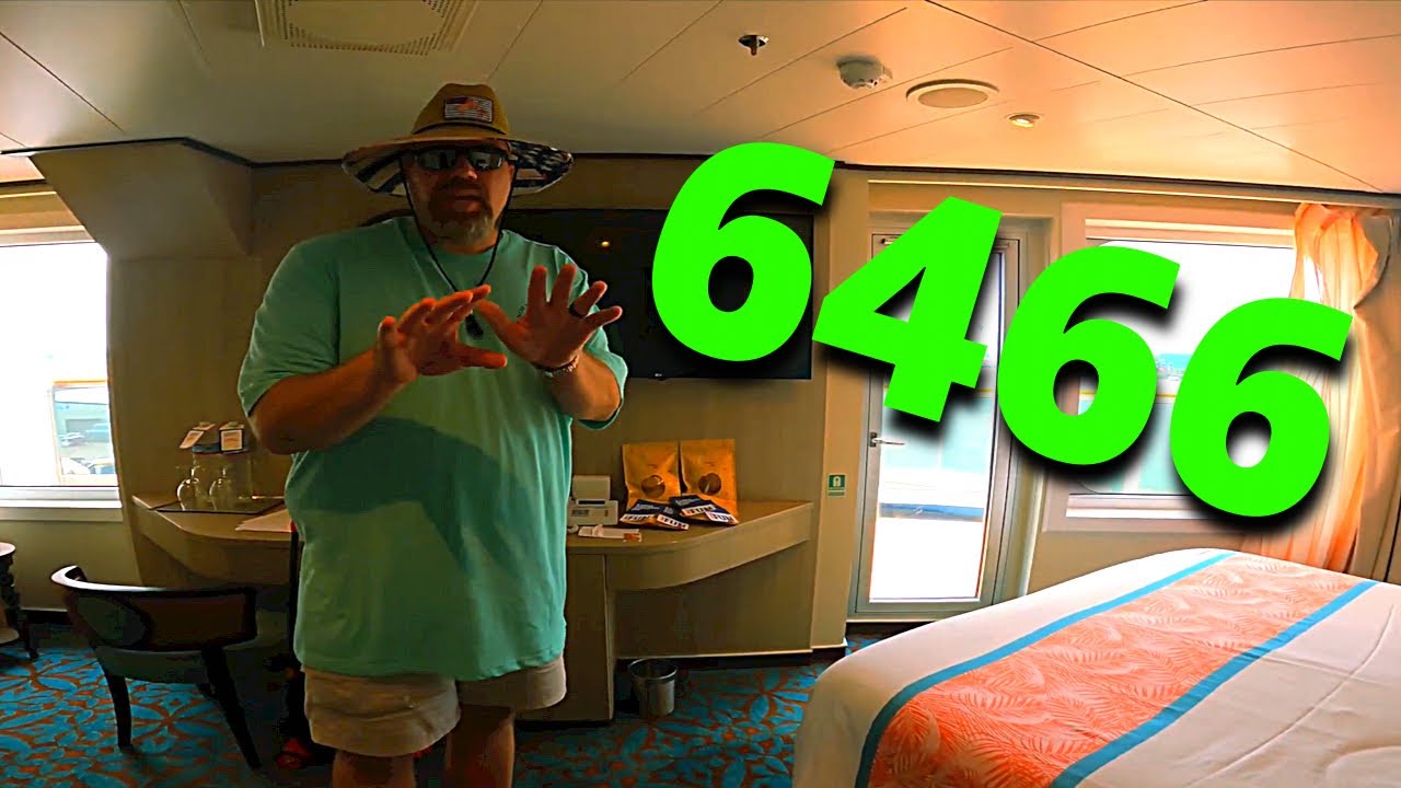 Carnival Vista 6466 Cabin Tour | THIS BALCONY!!!!!