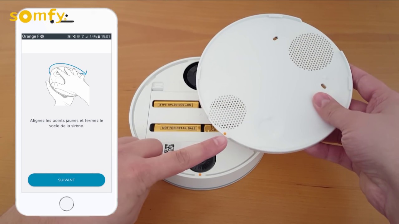 Comment installer ma Somfy Home Alarm avec l'application Android ? | Somfy