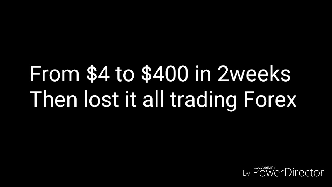HOW TO FLIP $4 INTO $400 TRADING FOREX REAL ACCOUNT