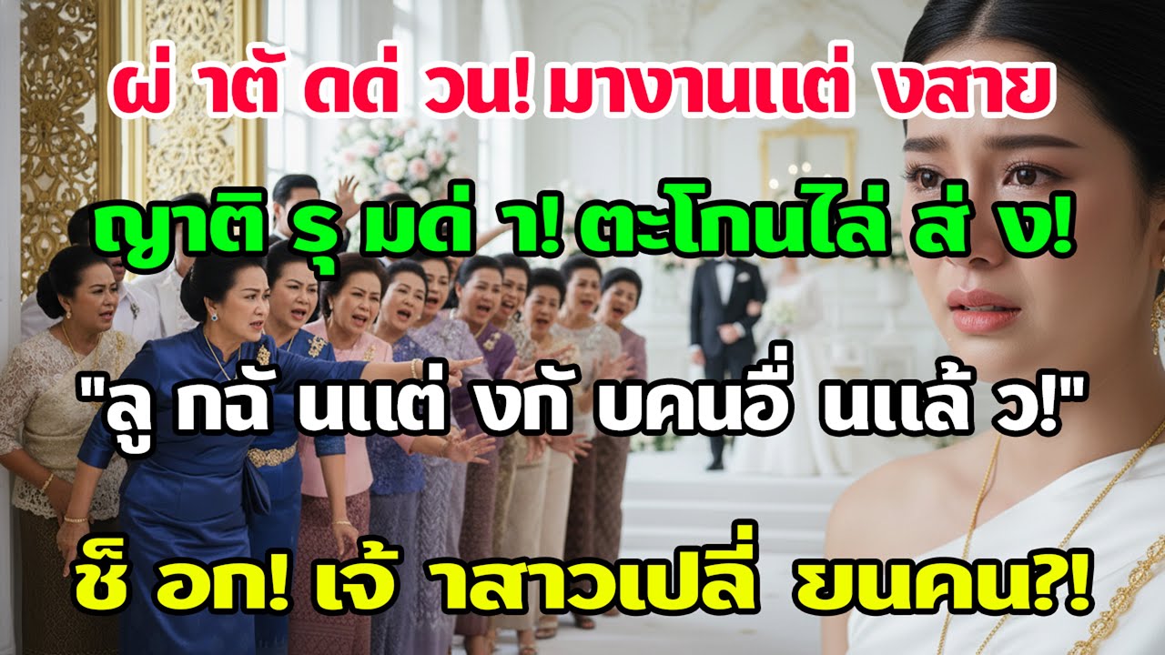 ติดผ่าตัดด่วนจนไปงานแต่งสาย ถึงหน้างานญาติสามีนับ 20 คนขวางประตูไล่ 