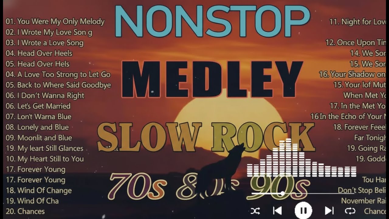 Slow Rock Love Songs Nonstop 🎷 Legendary Rock Ballads 70s 80s 90s | Pinoy