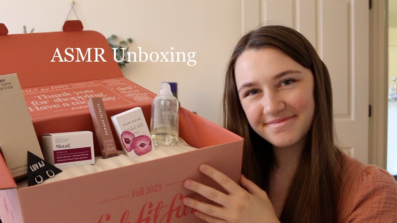 ASMR - FabFitFun Fall Unboxing :)