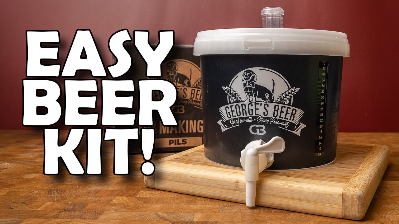 George's Beer Kit:  Extract with HOPS IN IT? EASY BEER!
