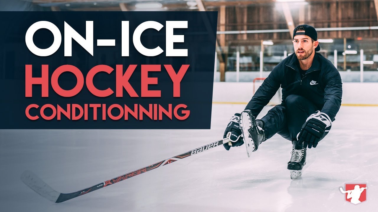 On-Ice Hockey Conditioning Drills [Full Team Workout] 🏒