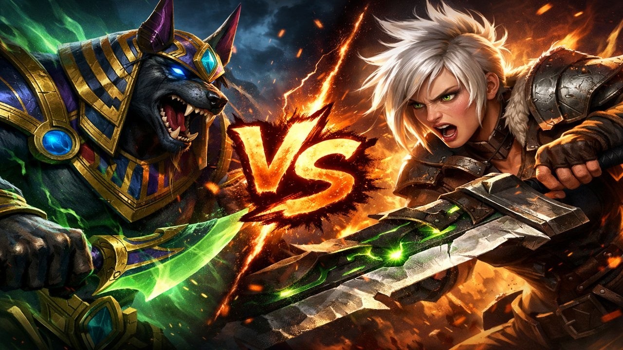 Riven vs Nasus (SALGO TILT)