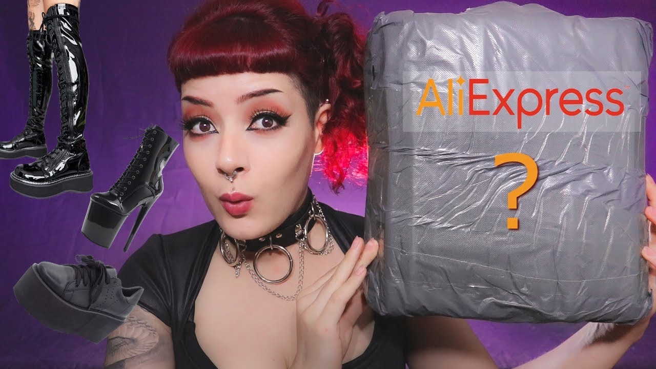 Sapatos "GÓTICOS" do ALIEXPRESS valem a pena? | Unboxing + Como não escolher errado