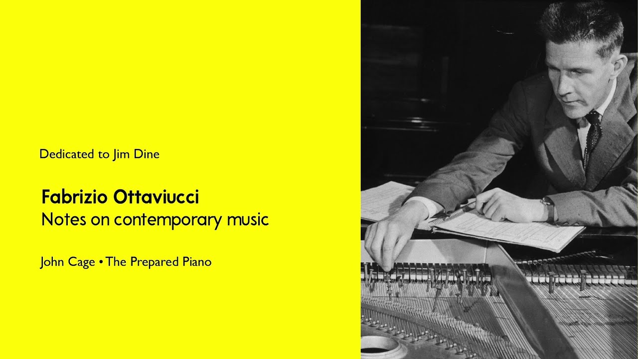 Fabrizio Ottaviucci | Notes on contemporary music