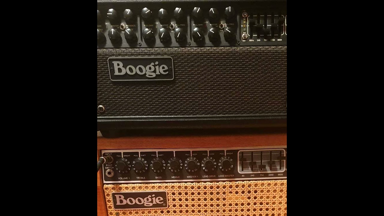 Mesa Boogie Mark 2C+ vs Mesa Boogie JP2C reamping 1