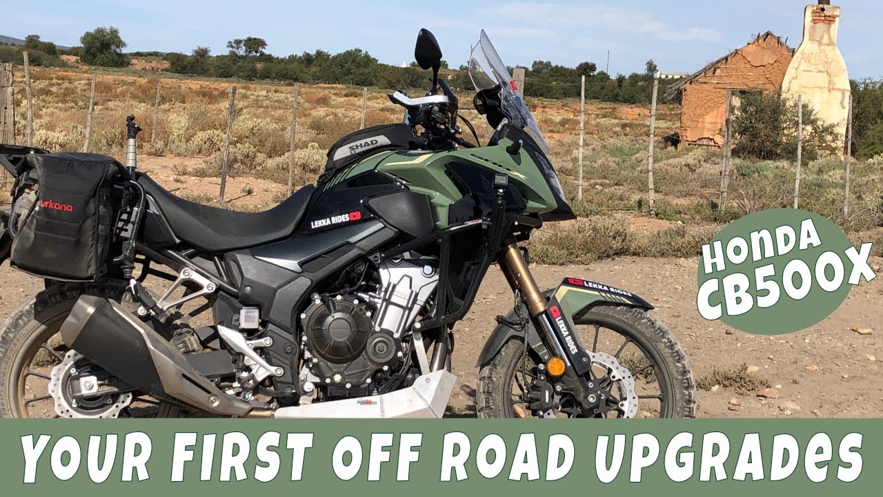 WHAT UPGRADES SHOULD YOU INSTALL ON YOUR HONDA CB500X?