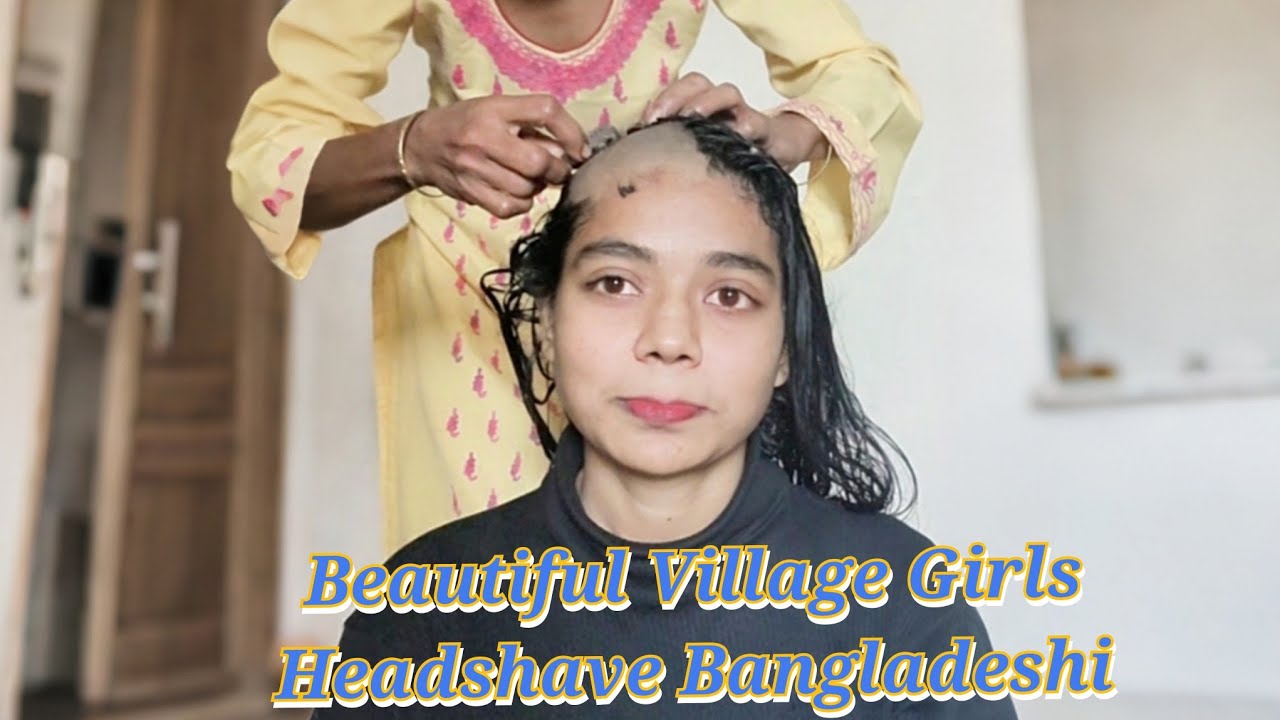 Beautiful Village Girls Headshave Bangladeshi