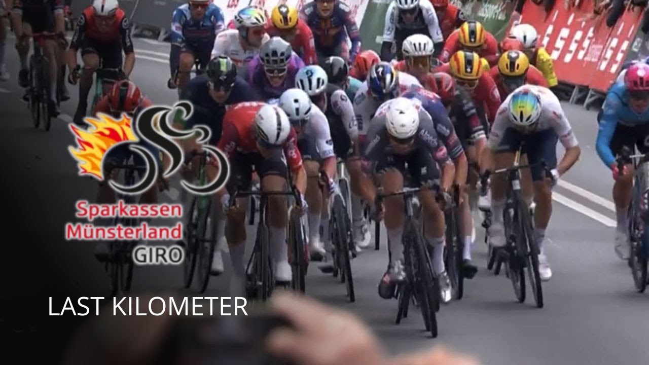 Sparkassen M&uuml;nsterland Giro 2025 - Last Kilometer - Close duel between De Lie and Philipsen