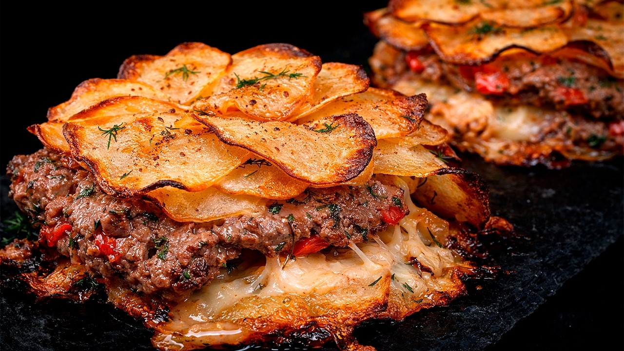 Potatoes and ground beef🔝 A NEW dish that's driving the whole world crazy!