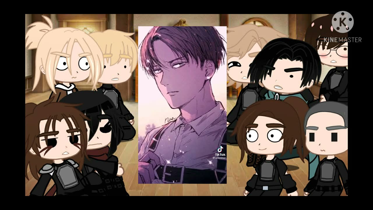 AOT REACT TO EDITS AND Y/N BONUS VİDEO!