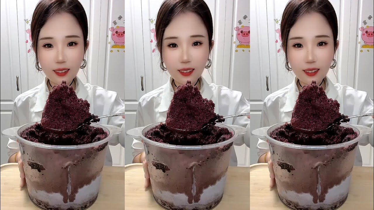 ASMR SHAVED ICE EATING YY