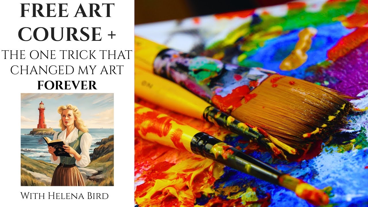 Free Art Course + The One Trick That Changed My Art Forever!