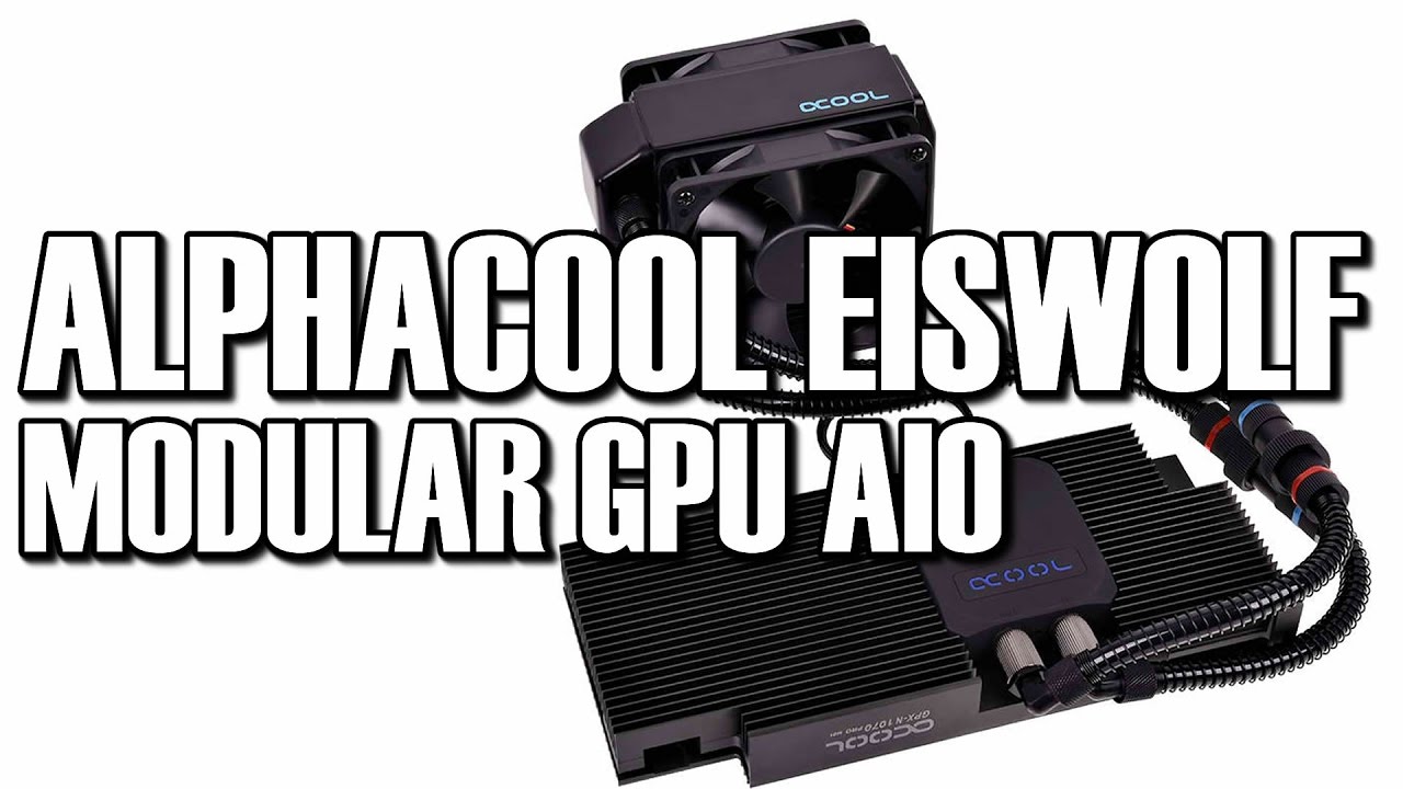 Alphacool Eiswolf Modular GPU AIO Watercooling