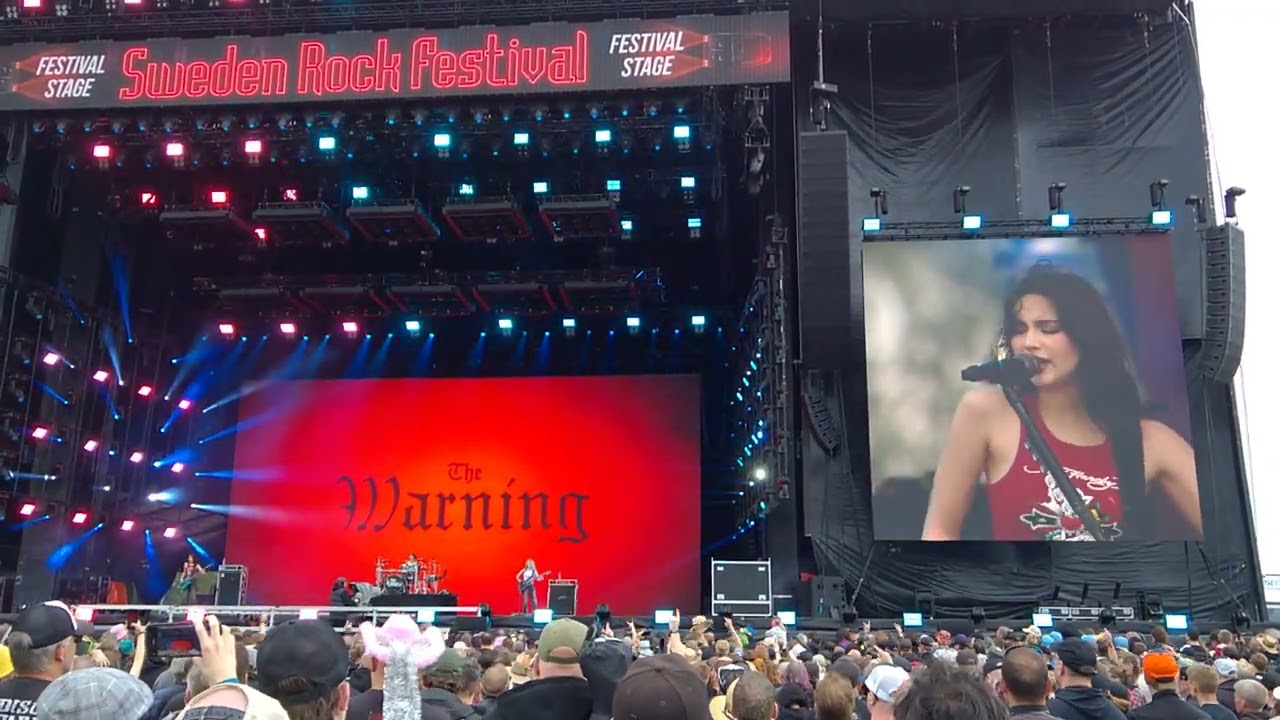 The Warning - Escapism (5.6.2025, Sweden Rock, Sölvesborg, Sweden)