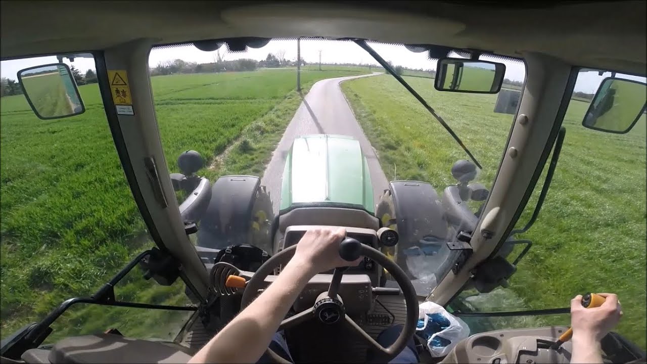 John Deere 6130M am Limit/ 40t Möhrenzug/ Cabview/ Teil 1