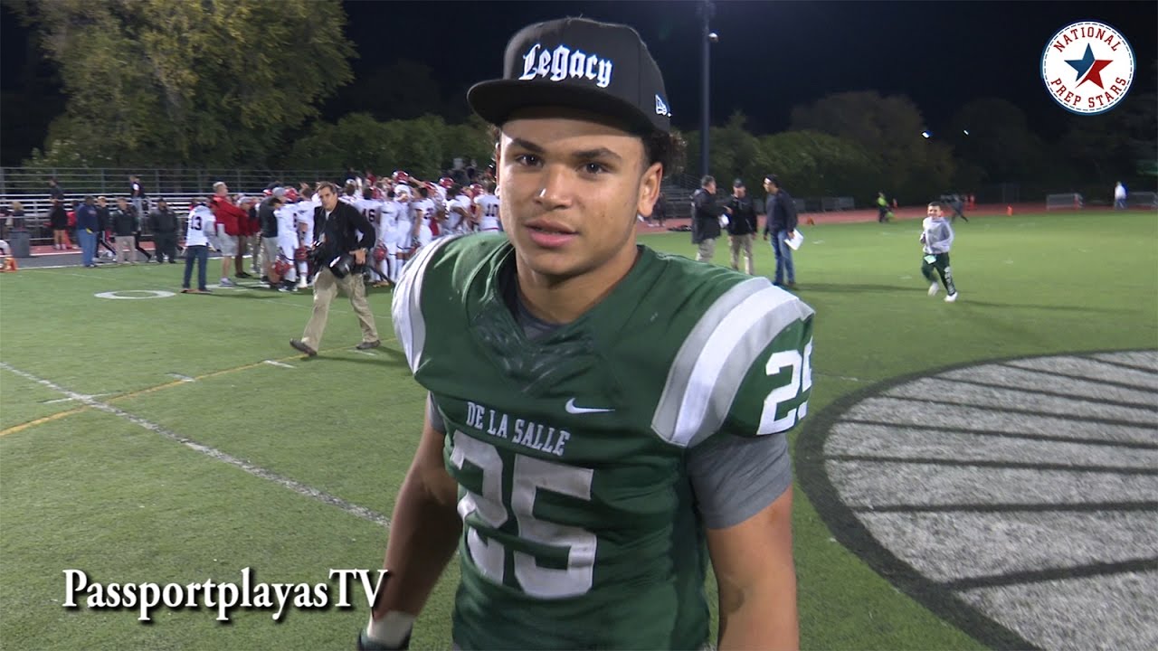 De La Salle vs Monte Vista - Kairee Robinson 4 TD's and 263 yards