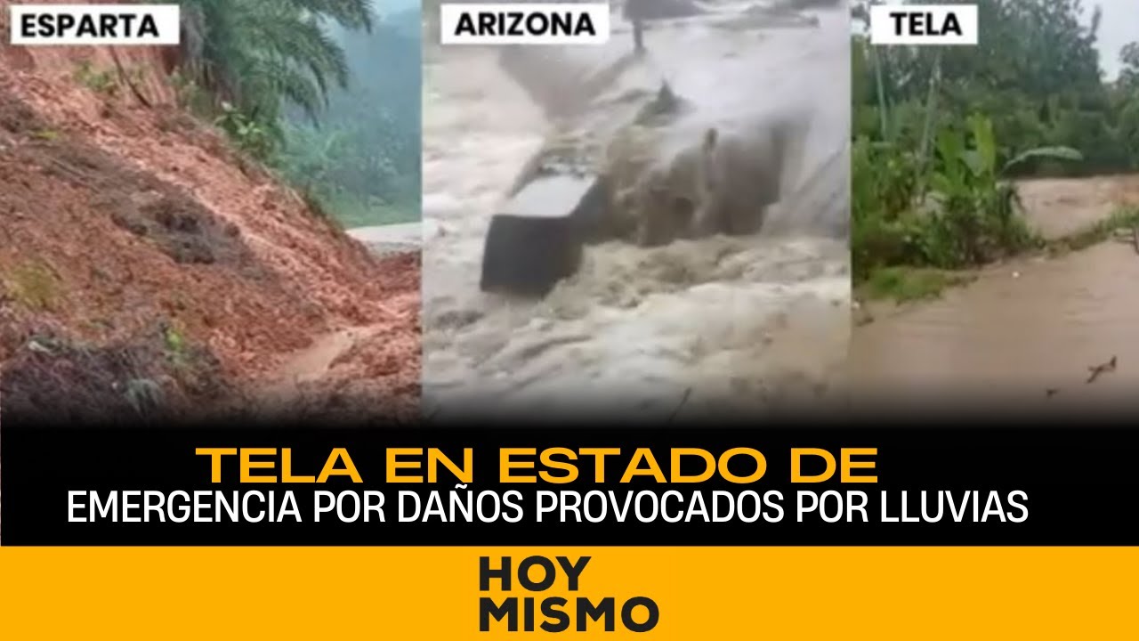 Tela en estado de emergencia por daños provocados por lluvias