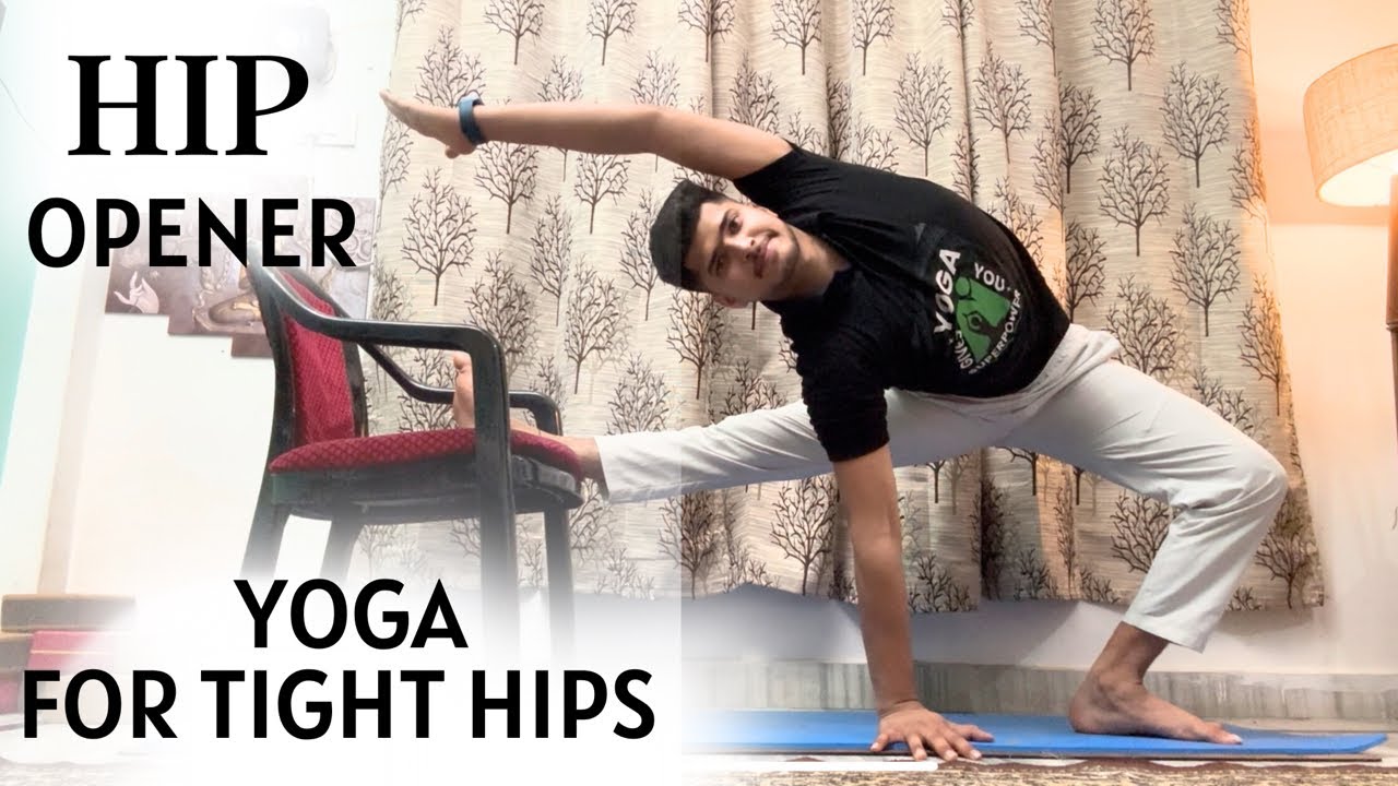 Hip Opening Movements For Tight Hips | Yoga For Tight Hips | Flexible Hips In 5 Min