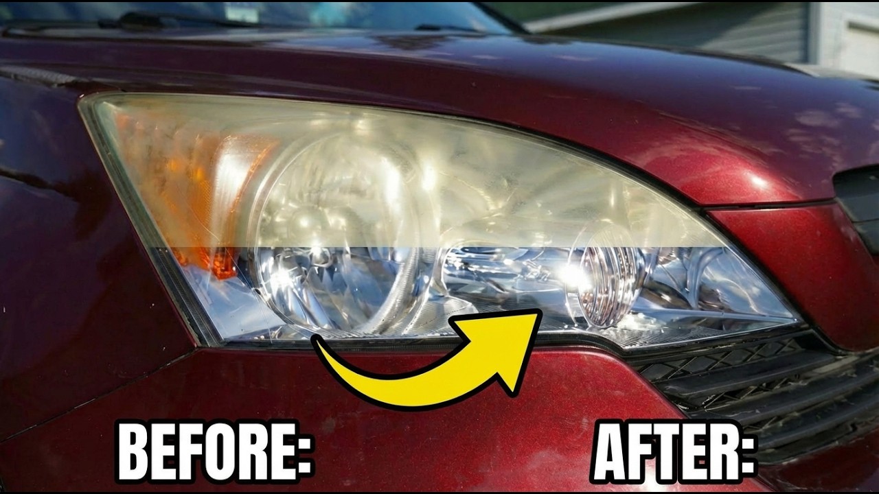 How to Restore Foggy Headlights Permanently – Wet Sanding & 2K Clear Coat Tutorial