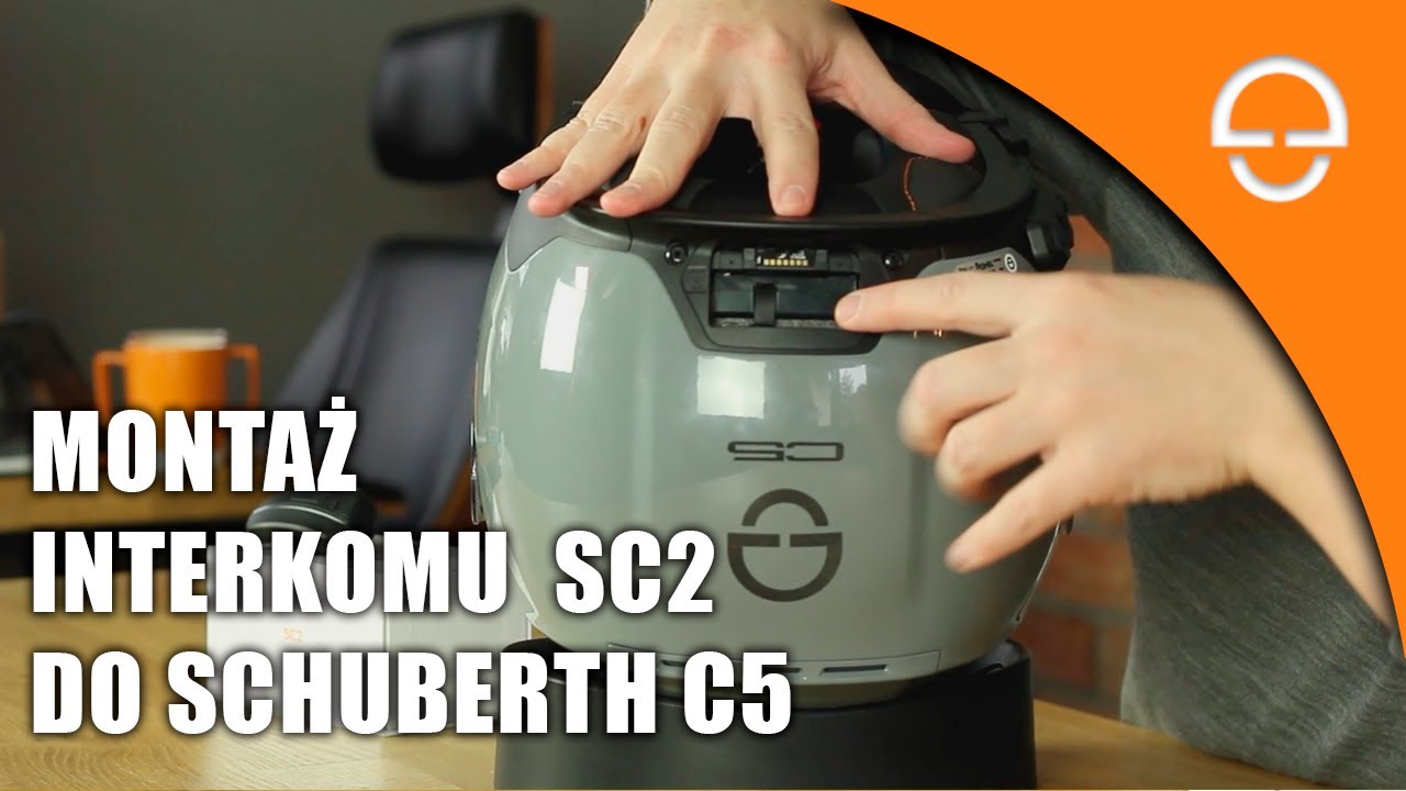 Jak Zamontować Interkom SC2 w Kasku SCHUBERTH C5 