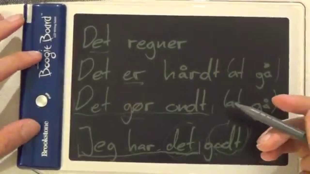 How To Speak Danish | "It"