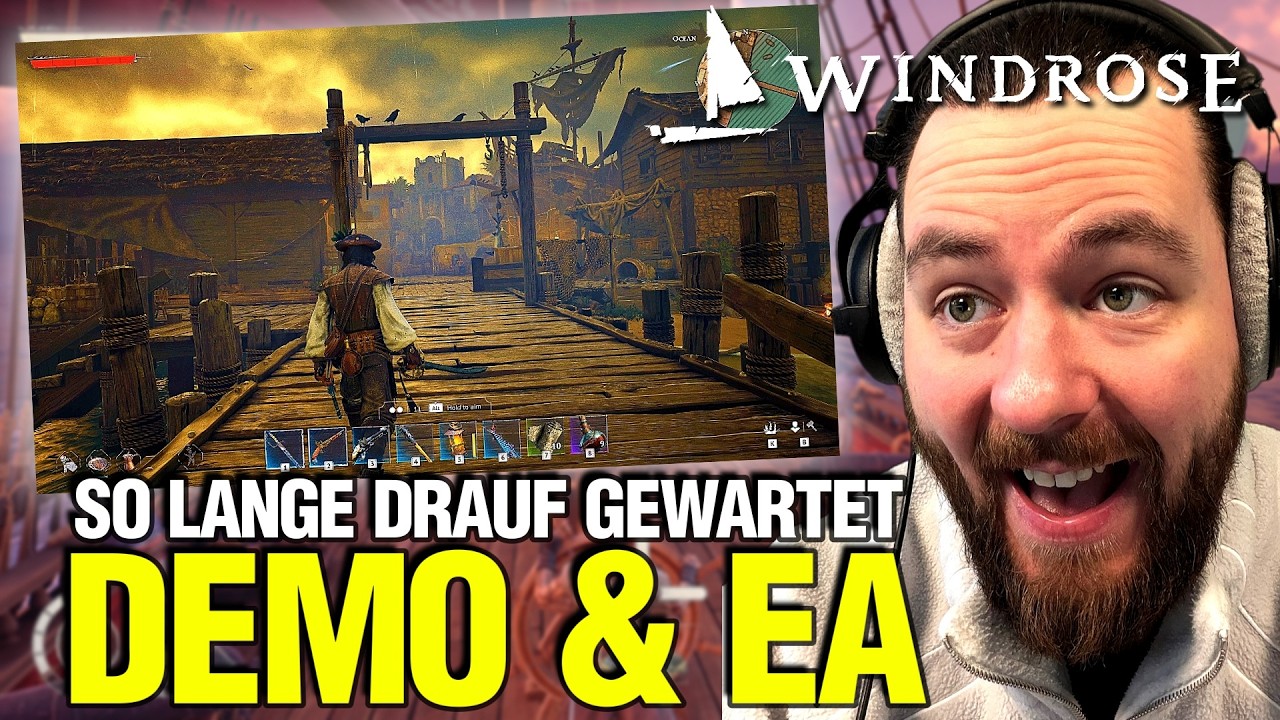 🌊 Windrose DEMO getestet! 😱 Lohnt sich das neue Survival-Game wirklich?
