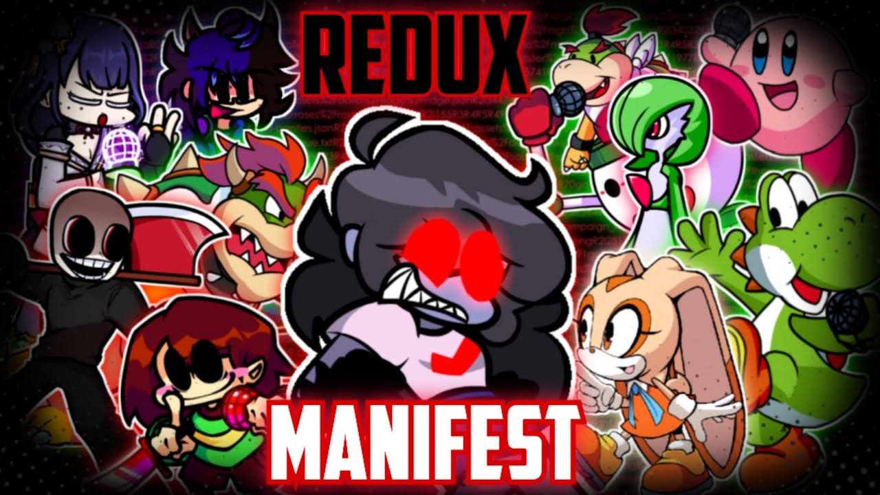 Manifest Redux (Но каждый раз её поёт другой персонаж!). - Friday Night Funkin'.
