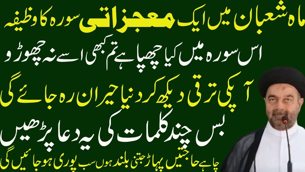 Rizq Aur Naseeb Kholne Ka Amal | Allah Ka Khas Amal|Maulana Muhammad Ali Naqvi