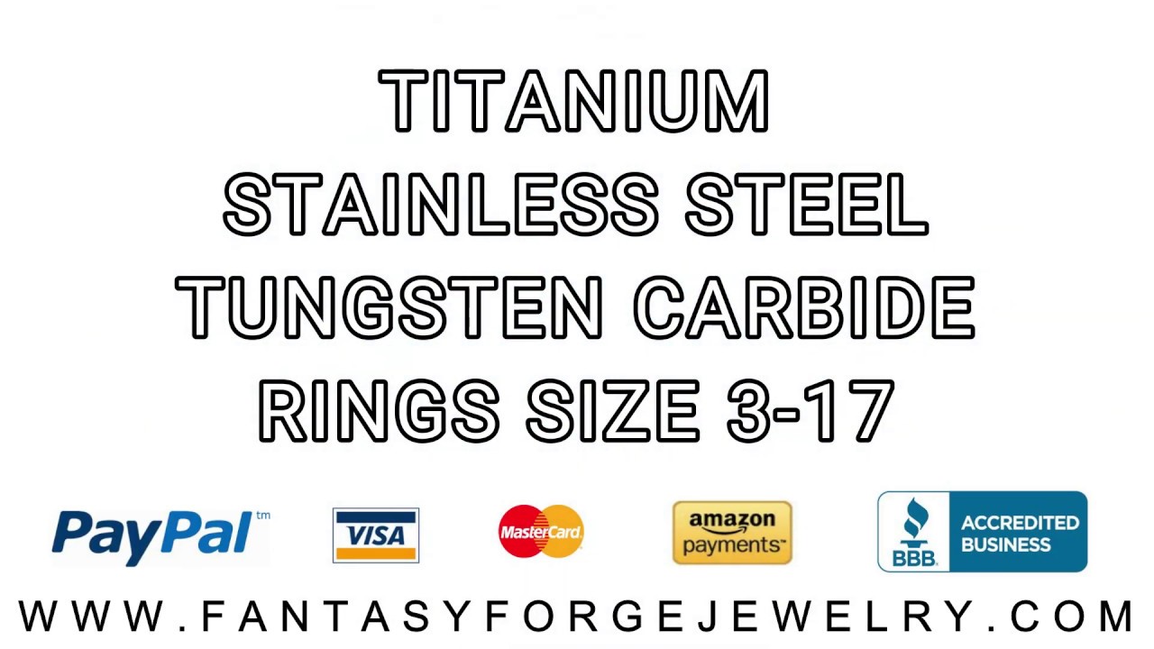 Drift In Style With Titanium, Tungsten, and Stainless Steel Jewelry