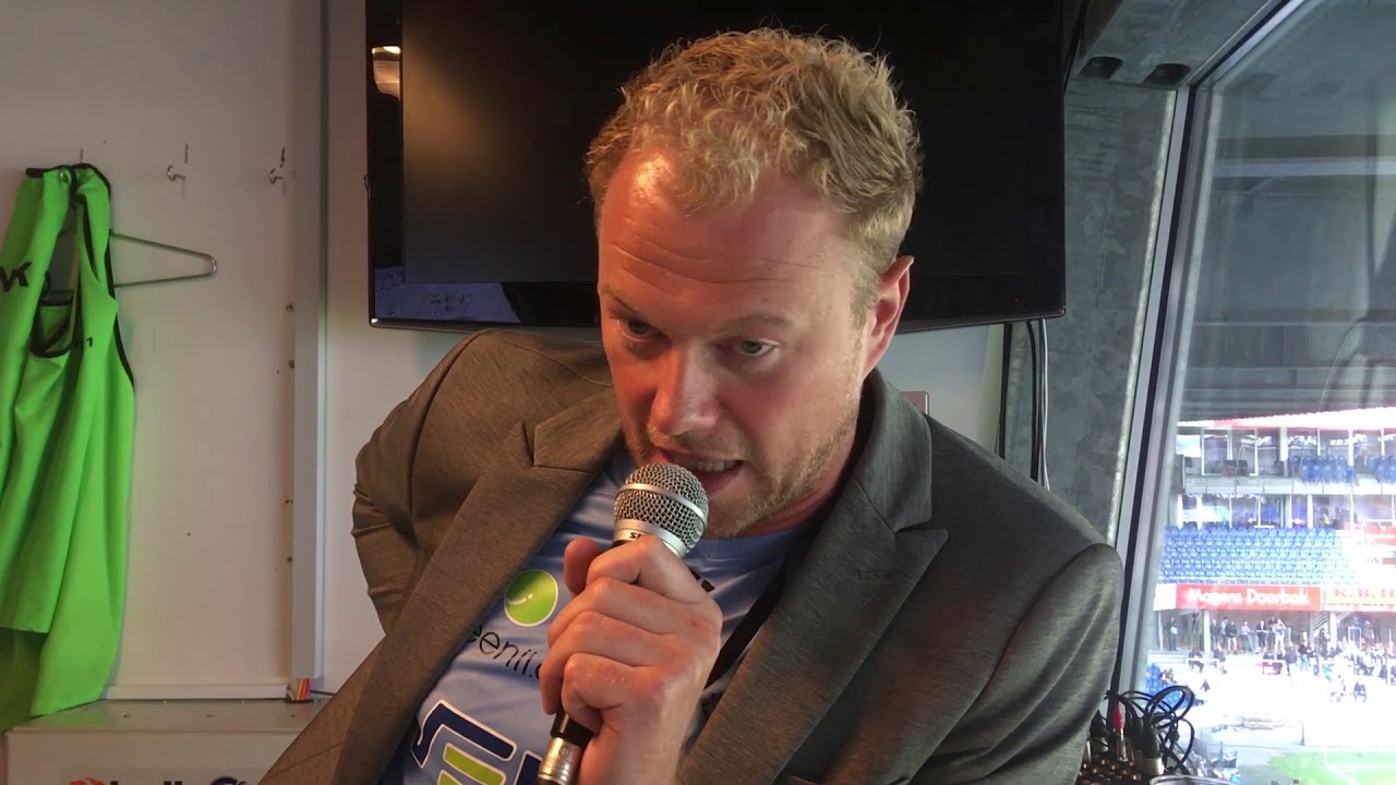 Degns dag som stadionspeaker
