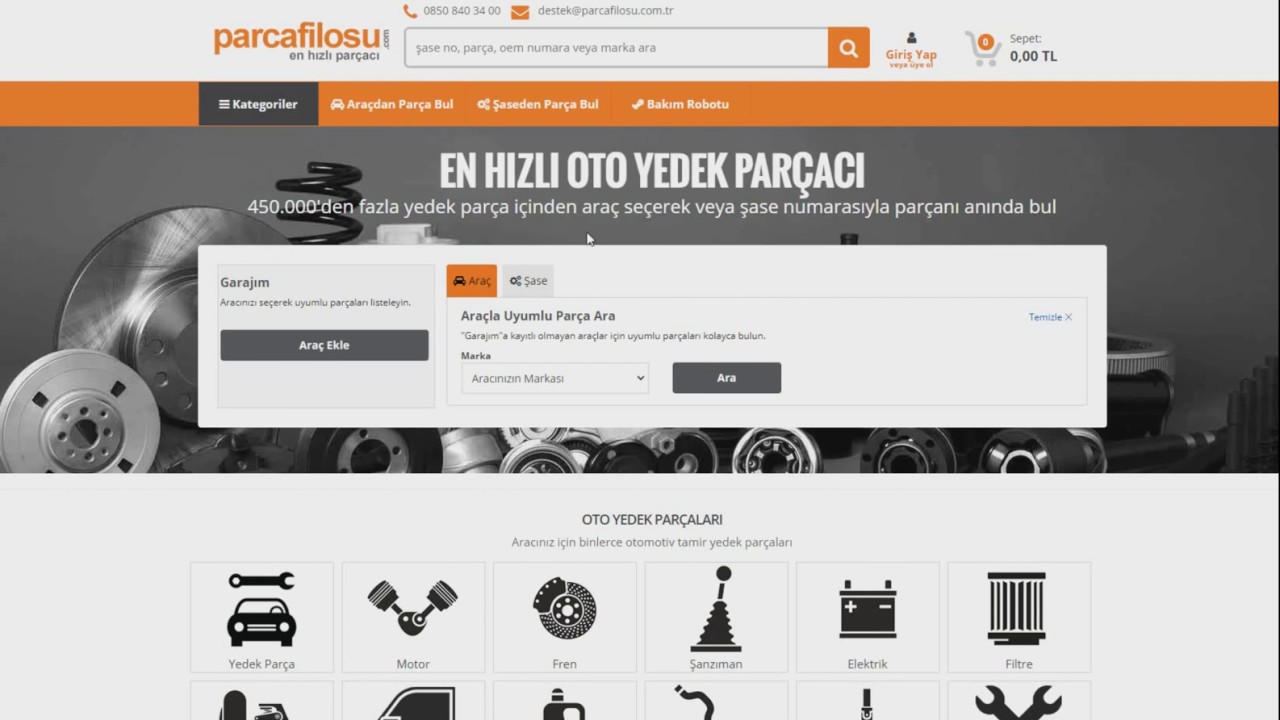 Ara&ccedil; Bilgilerinden Yedek Par&ccedil;a Nasıl Bulunur?