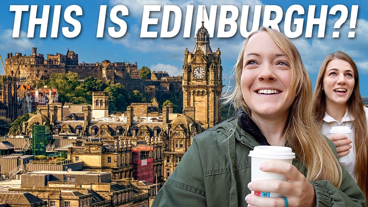 First Impressions of EDINBURGH (we weren't expecting THIS)