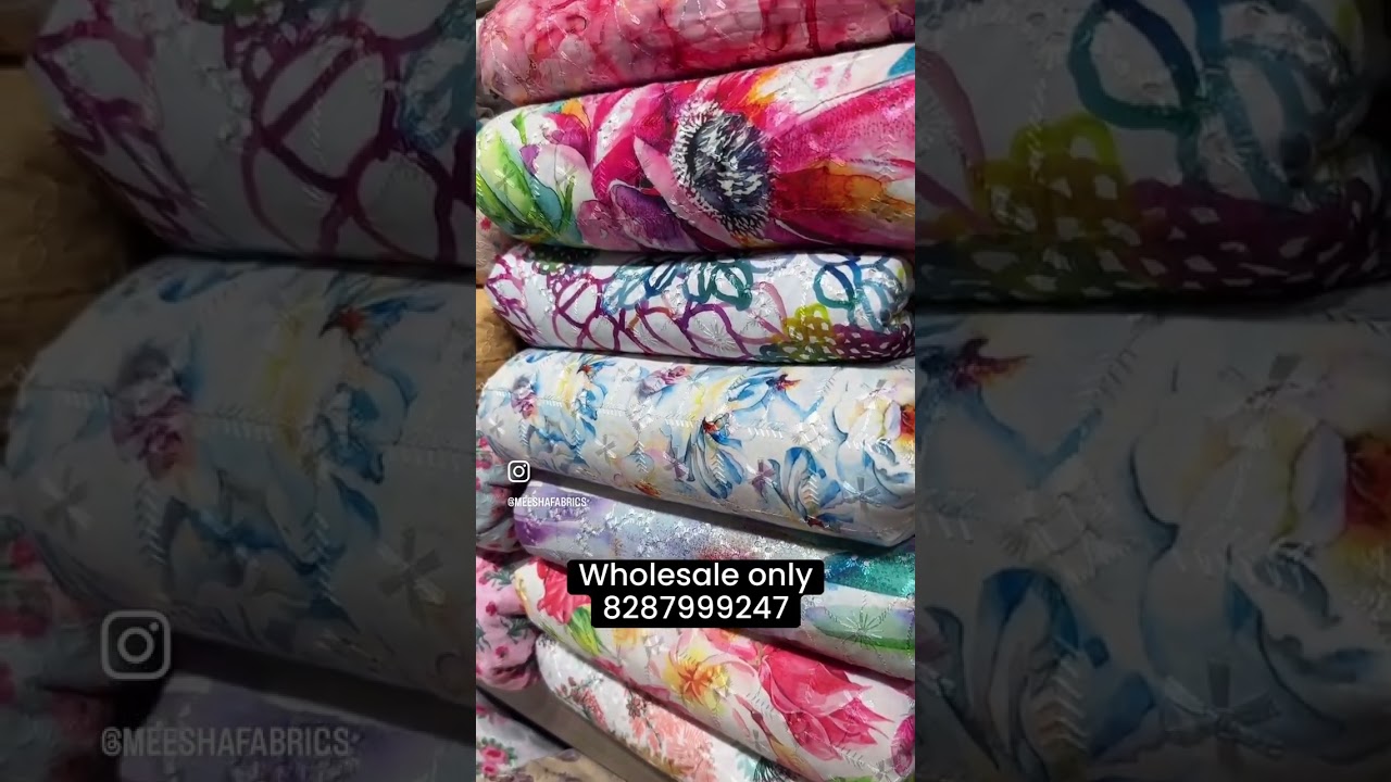 Bulk Buying: Affordable Wholesale Printed Fabrics (8287999247) | #Shorts #DigitalPrint