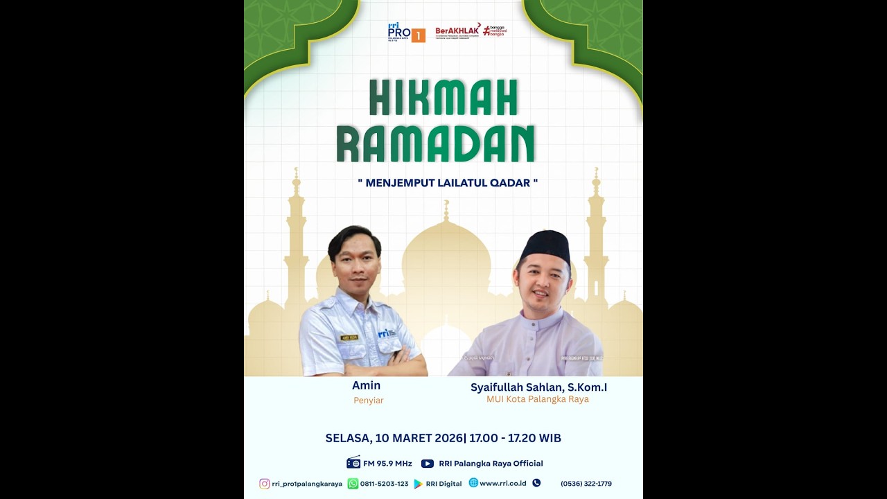 HIKMAH RAMADAN  EDISI SELASA 10 MARET 2026
