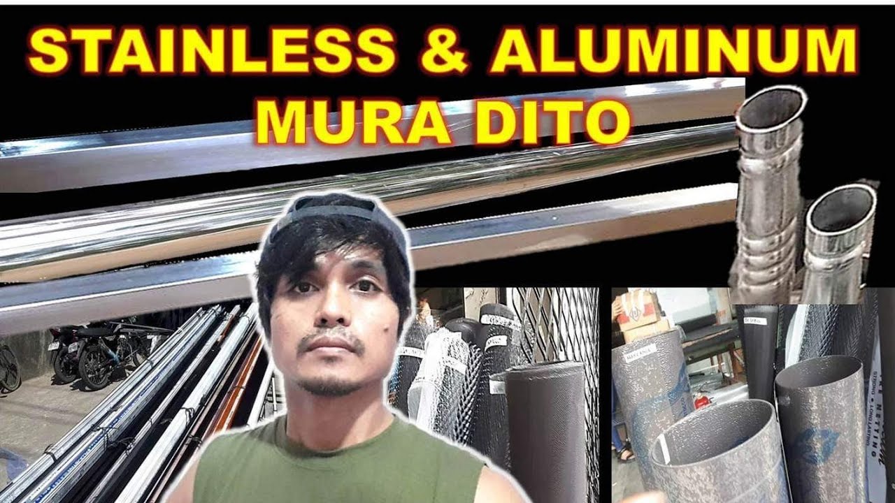 BILIHAN NG STAINLESS AT ALUMINUM NA MURA