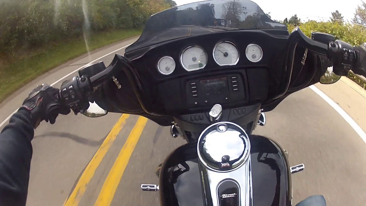 Harley Street Glide POV Camera Test Ride
