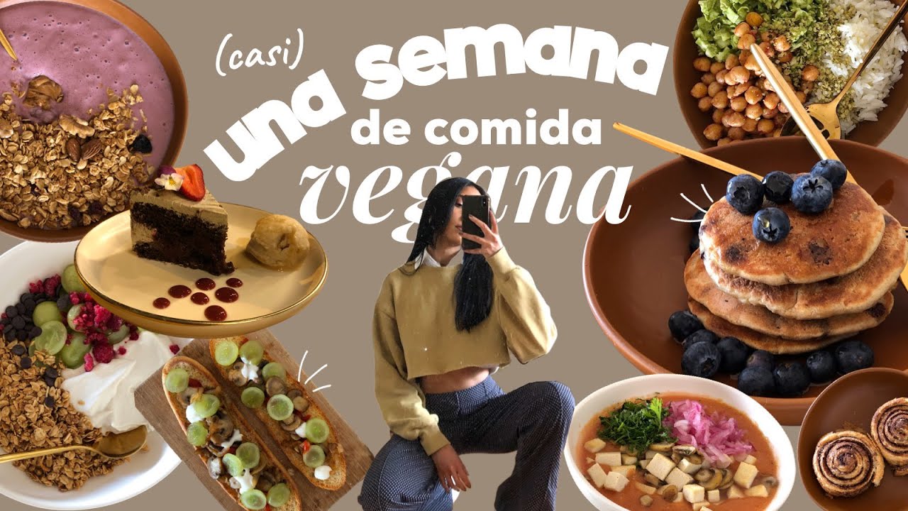 LO QUE COMO EN UNA SEMANA | pancakes esponjosos, ceviche, yogurt de tofu y más
