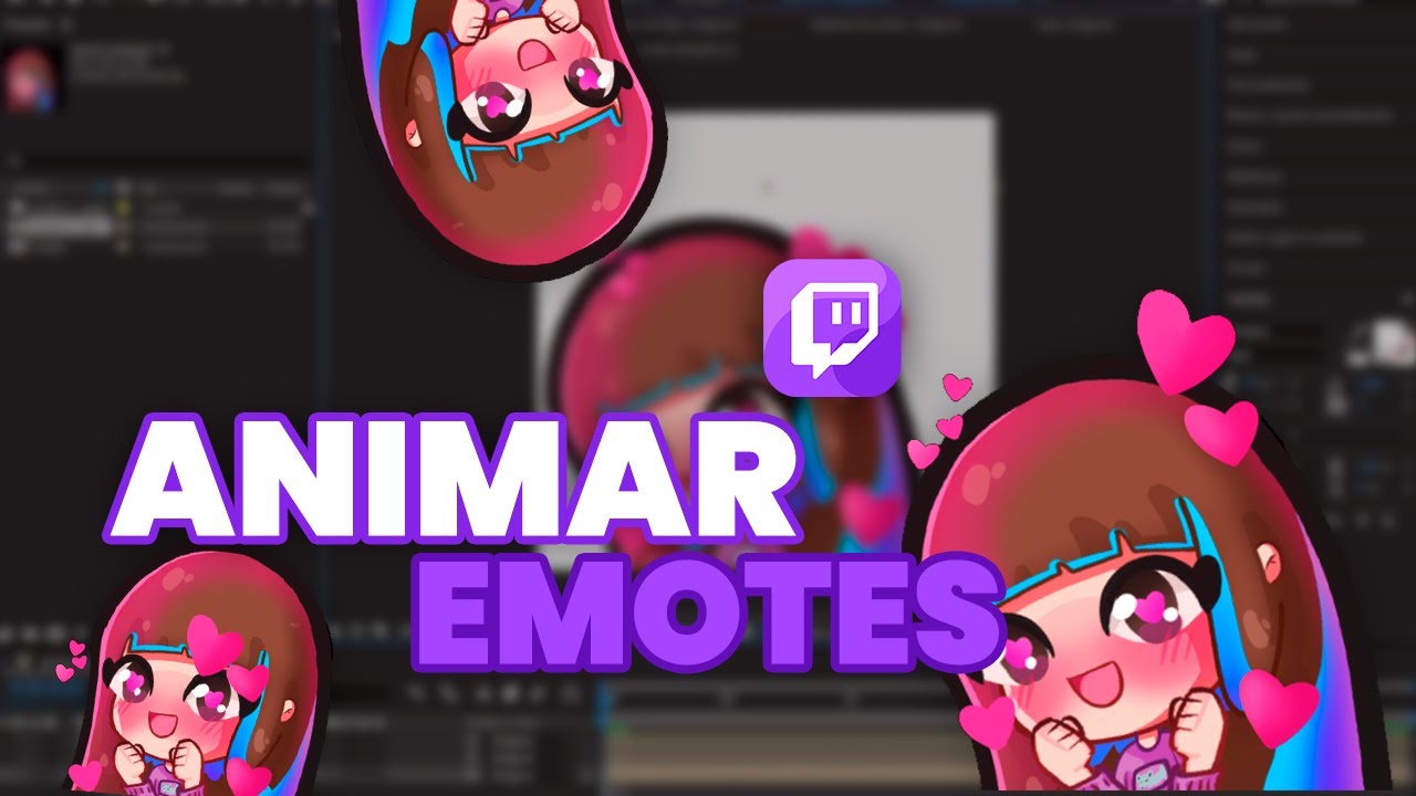 Animar EMOTES para Twitch de forma FÁCIL | After Effects |
