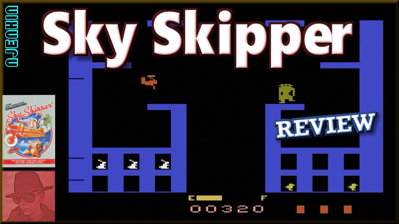 Sky Skipper - on the Atari 2600 - with Commentary !!