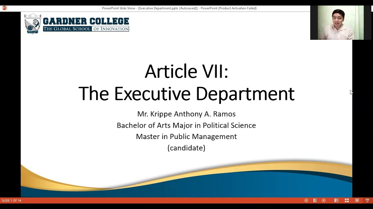 Ano ba ang gawain at obligasyon ng Presidente? | Executive Department (Phil Government) - Sir Krippe