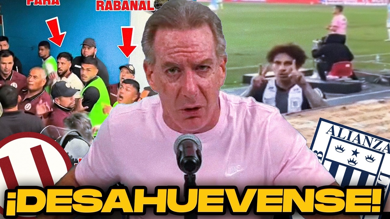 &iexcl;&Uacute;LTIMA HORA! Eddie Fleischman EXPLOTA contra Universitario y Alianza Lima