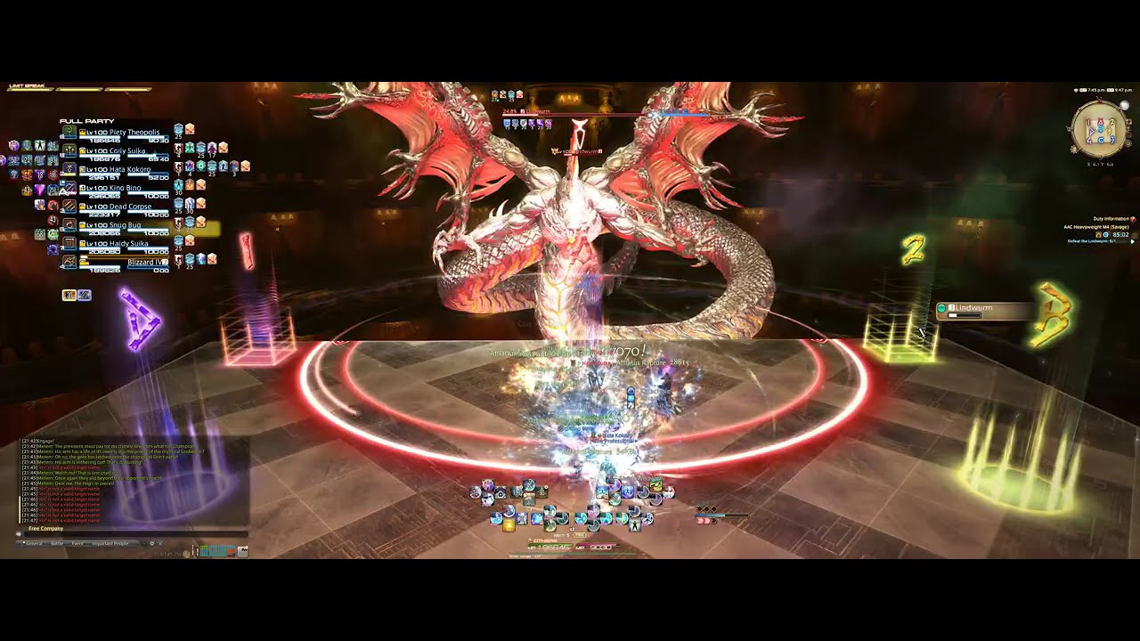 M12s P1, week 1,  whm pov