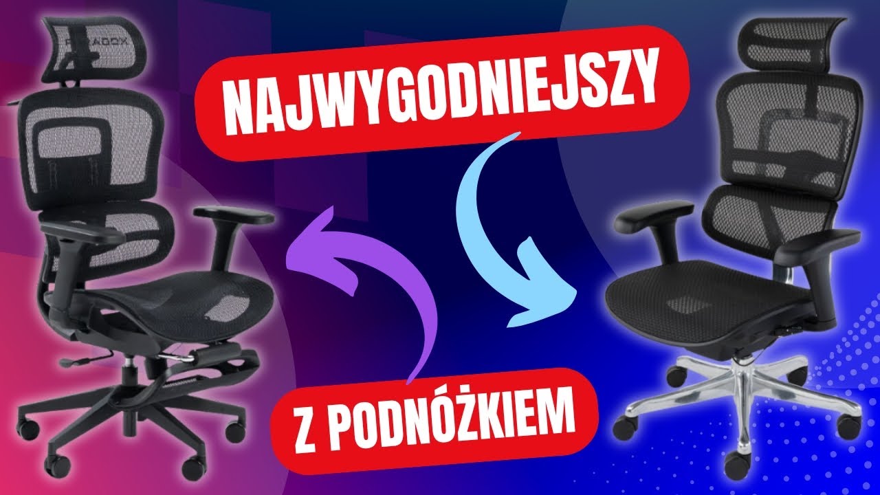 Ranking Foteli Ergonomicznych do Komputera🏆Odkryj 5 Najwygodniejszych!✅